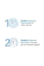 Atoderm Intensive Gel Cream Kuru,Atopi Eğilimli Cilt Niasinamid İçeren Nemlendirici Jel Krem 200 ml