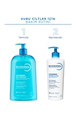 Atoderm Shower Gel Kuru, Tüm Ciltler Bebek, Çocuk, Yetişkin Arındırıcı Nemlendirici Duş Jeli 1 Lt