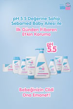 Baby pH 5.5 Göz Yakmayan Formül Nemlendirici Etkili Papatya Özütlü Bebek Şampuanı 500 ml