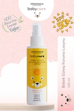 Babycare Bebek ve Çocuk Güneş Koruma Vücut Losyonu | Spf 50+ | Probiyotikli UVA & UVB | 100 ml