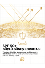 Be Bright Likit Fondöten Medium SPF50+ | UVA&UVB Güneş Koruyucu | Yüksek Kapatıcı Fondöten | 33 ml