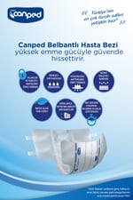 Belbantlı Hasta Bezi Büyük Boy Large 30 Lu