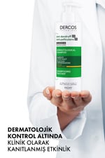 Dercos Anti Dandruff Kuru Saçlar için Kepek Karşıtı Şampuan 390 ml
