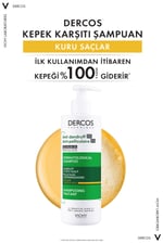 Dercos Anti Dandruff Kuru Saçlar için Kepek Karşıtı Şampuan 390 ml