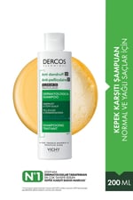 Dercos Anti-Dandruff Şampuan Kepek Karşıtı Normal ve Yağlı Saçlar İçin 200 ml