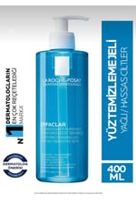 Effaclar Jel Yağlı/Akneye Eğilim Gösteren Ciltler Için Yüz Temizleme Jeli 400 ml 3337872411991
