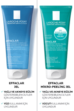 Effaclar Mikro-peeling Arındırıcı Jel 200 ml- Akneye Eğilim Gösteren Ciltler