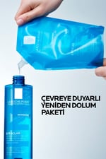 Effaclar Yağlı ve Akneye Eğilimli Ciltler için Temizleme Jeli Yeniden Dolum Paketi - Refill 400ml