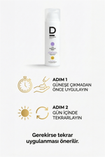Face Protection Cream Spf 50+ | Nemlendirici Yüz Güneş Kremi | Suya Dayanıklı | 50 ml