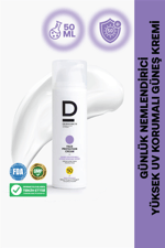 Face Protection Cream Spf 50+ | Nemlendirici Yüz Güneş Kremi | Suya Dayanıklı | 50 ml