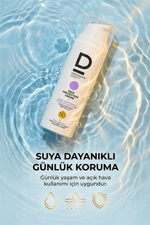 Face Protection Cream Spf 50+ | Nemlendirici Yüz Güneş Kremi | Suya Dayanıklı | 50 ml