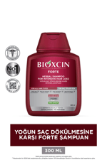 Forte Şampuan Tüm Saç Tipleri Için 3x300ml - Yoğun Dökülme Şampuanı Avantajlı Paket