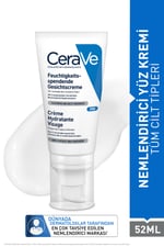 Hyalüronik Asit & Seramid İçerikli Normal ve Kuruya Dönük Ciltler İçin Nemlendirici Yüz Kremi 52 ML