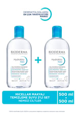 Hydrabio H2O Micellar 2'li Avantajlı Set Nemlendirici Makyaj Temizleme Suyu 2x500 ml