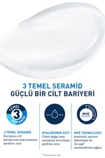 Kuru Ciltler için Seramid & Hyalüronik Asit İçeren Nemlendirici Yüz ve Vücut Kremi 340gr