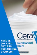 Kuru Ciltler için Seramid & Hyalüronik Asit İçeren Nemlendirici Yüz ve Vücut Kremi 454g