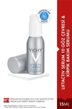 Liftactiv Supreme Derin Kırışıklık Karşıtı Göz ve Kirpik Bakım Serumu 15 ML