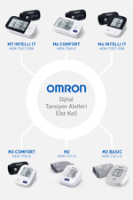 M2 Essential Üst Koldan Pilli Dijital Tansiyon Aleti – Hipertansiyon Göstergeli (M2 Basic)