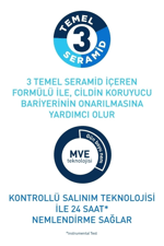 Nemlendirici Losyon Kuru Ciltler Seramid Ve Hyalüronik Asit Içerikli Yüz Vücut 236ml 3337875597210
