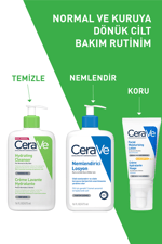 Normal ve Kuruya Dönük Ciltler için Seramid & Hyalüronik Asit İçeren Nemlendiren Temizleyici 473 ML