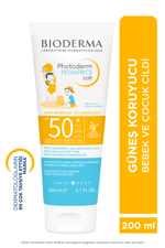 Photoderm Pediatrics Lait SPF50+ Antioksidan Yüksek Korumalı Süt Formda Çocuk Güneş Kremi 200 ML