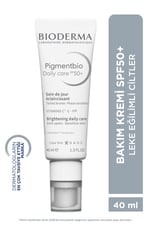 Pigmentbio Daily Care SPF50+ Güneş Koruyuculu Leke Karşıtı Aydınlatıcı Güneş Korumalı Krem 40 ML