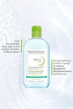 Sebium H2O 2'li Avantajlı Set Karma, Yağlı Ciltler için Micellar Makyaj Temizleme Suyu 2x500 ml