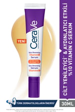 Skin Renewing Cilt Yenileyici & Aydınlatıcı Etkili C Vitamini Yüz Serumu 30 ml