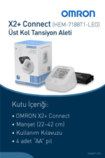 X2+ Connect Üst Koldan Ölçer Dijital Tansiyon Aleti (M2 Intelli)
