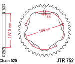 ARKA DİŞLİ / JT / (DİŞLİ SAYISI : ORİJİNAL) / DUCATI / EVO / 848cc