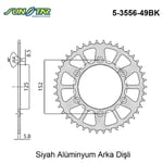 ARKA DİŞLİ SİYAH ALÜMİNYUM / BETA / RR 2T ENDURO / RACING / 300cc / (DİŞLİ SAYISI : ORİJİNAL) / 2013-2014-2015-2016-2017-2018-2019-2020-2021
