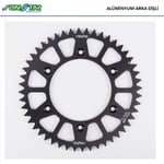 ARKA DİŞLİ SİYAH ALÜMİNYUM / SUNSTAR / (DİŞLİ SAYISI : ORİJİNAL +1) / BETA / RR 2T ENDURO / RACING / 300cc