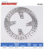 DUCATI YUVARLAK ARKA FREN DİSKİ / BRAKING / ARKA / DUCATI / DIAVEL / 1200cc