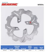 HONDA MSX 125 DALGALI ÖN FREN DİSKİ / BRAKING / ÖN / HONDA / MSX 125 / 125cc