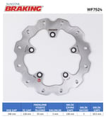 HONDA NC 700-750 / BMW G 310 R / GS DALGALI ARKA FREN DİSKİ / HONDA / NC X / 700cc / ARKA  / 2012-2013