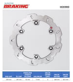 HONDA XLV 1000 / CBR 1100 XX DALGALI ARKA FREN DİSKİ / BRAKING / ARKA / HONDA / CB 1300 / 1300cc