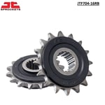 KAUÇUK DESTEKLİ SESSİZ ÖN DİŞLİ / APRILIA / RSV4 FACTORY / 1000cc / (DİŞLİ SAYISI : ORİJİNAL) / 2009-2010-2011-2012-2013-2014-2015-2016