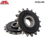 KAUÇUK DESTEKLİ SESSİZ ÖN DİŞLİ / JT / (DİŞLİ SAYISI : ORİJİNAL) / APRILIA / ETV CAPONORD / 1000cc