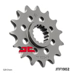 KAUÇUK DESTEKLİ SESSİZ ÖN DİŞLİ / KTM / DUKE / 790cc / (DİŞLİ SAYISI : ORİJİNAL -1) / 2018-2019-2020-2023-2024