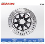 KAWASAKI YUVARLAK ÖN FREN DİSKİ / BRAKING / ÖN İKİ TAKIM KULLANIR / KAWASAKI / ZZR / 1100cc