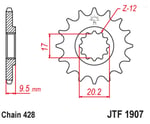 ÖN DİŞLİ / JT / (DİŞLİ SAYISI : ORİJİNAL) / KTM / SX / 85cc