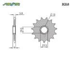ÖN DİŞLİ / SUNSTAR / (DİŞLİ SAYISI : ORİJİNAL +1) / SUZUKI / RMZ / 250cc