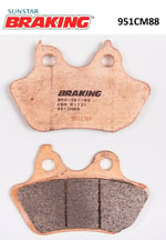 SİNTERLİ ARKA FREN BALATASI / BRAKING / ARKA / HARLEY D. / DYNA CONVERTIBLE (FXDS) / 1450cc