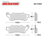 SİNTERLİ ARKA FREN BALATASI / HONDA / GOLD WING F6C / 1800cc / ARKA  / 2014-2015-2016-2017