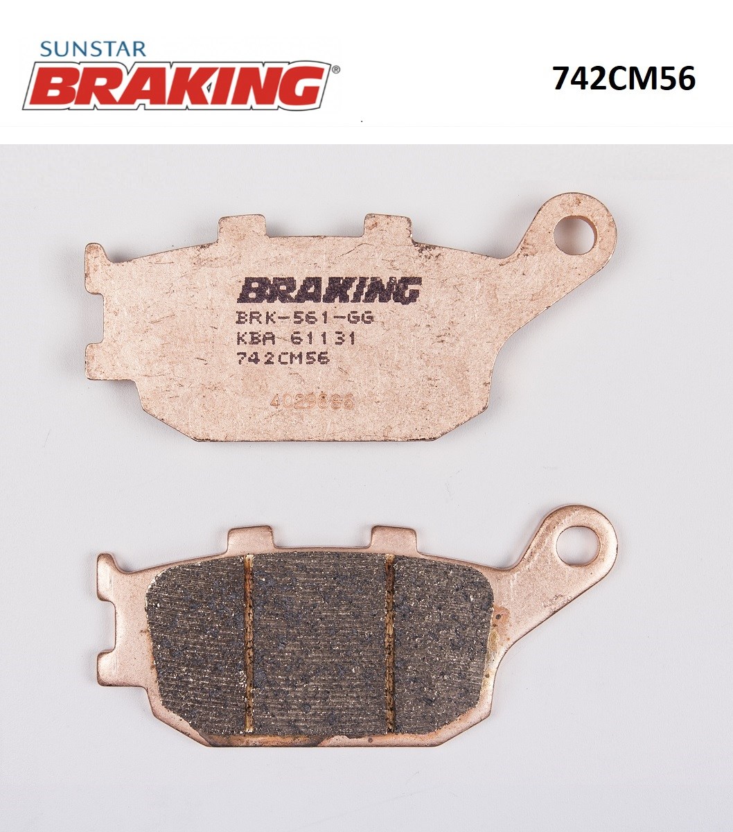 SİNTERLİ ARKA FREN BALATASI / HONDA / VT C SHADOW / 1100cc / ARKA / 1995-1996-1997-1998