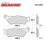 SİNTERLİ FREN BALATASI / APRILIA / ETV CAPONORD / 1000cc / ÖN İKİ TAKIM KULLANIR / 2001-2002-2003-2004-2005-2006-2007