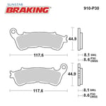 SİNTERLİ FREN BALATASI / HONDA / INTEGRA / 700cc / ÖN  / 2012-2013