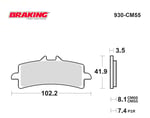 SİNTERLİ ÖN FREN BALATASI / APRILIA / RSV4 RF / 1000cc / ÖN İKİ TAKIM KULLANIR / 2015-2016-2017-2018-2019-2020-2021