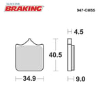 SİNTERLİ ÖN FREN BALATASI / BMW / S 1000 R / 1000cc / ÖN İKİ TAKIM KULLANIR / 2014-2015-2016-2017-2018-2019
