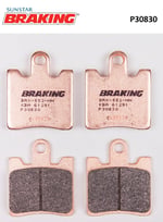 SİNTERLİ ÖN FREN BALATASI / BRAKING / ÖN / DAELIM / S3 / 250cc